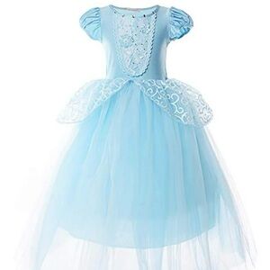 Blue Dress Princess Costume